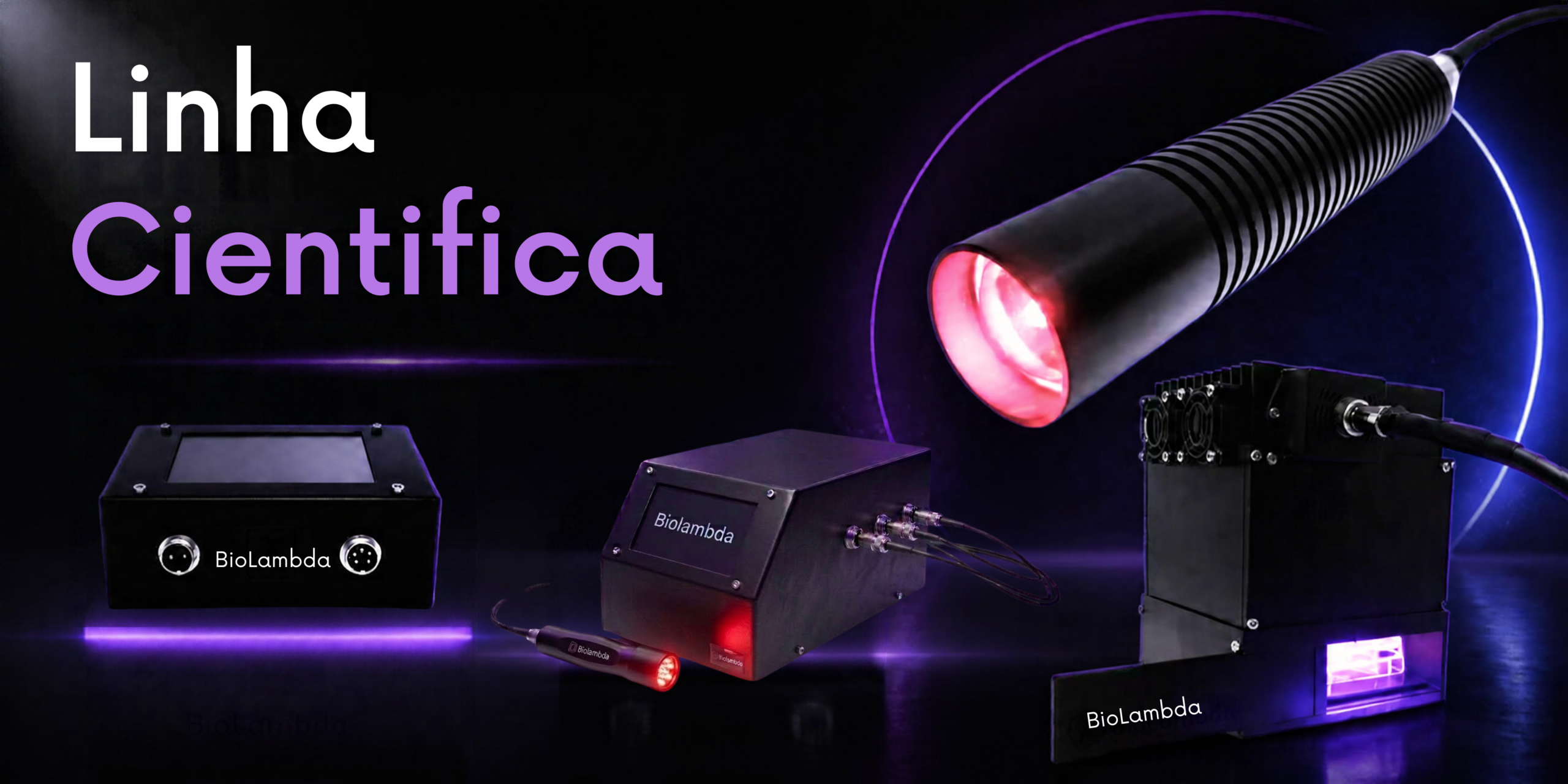 Banner científico da BioLambda.