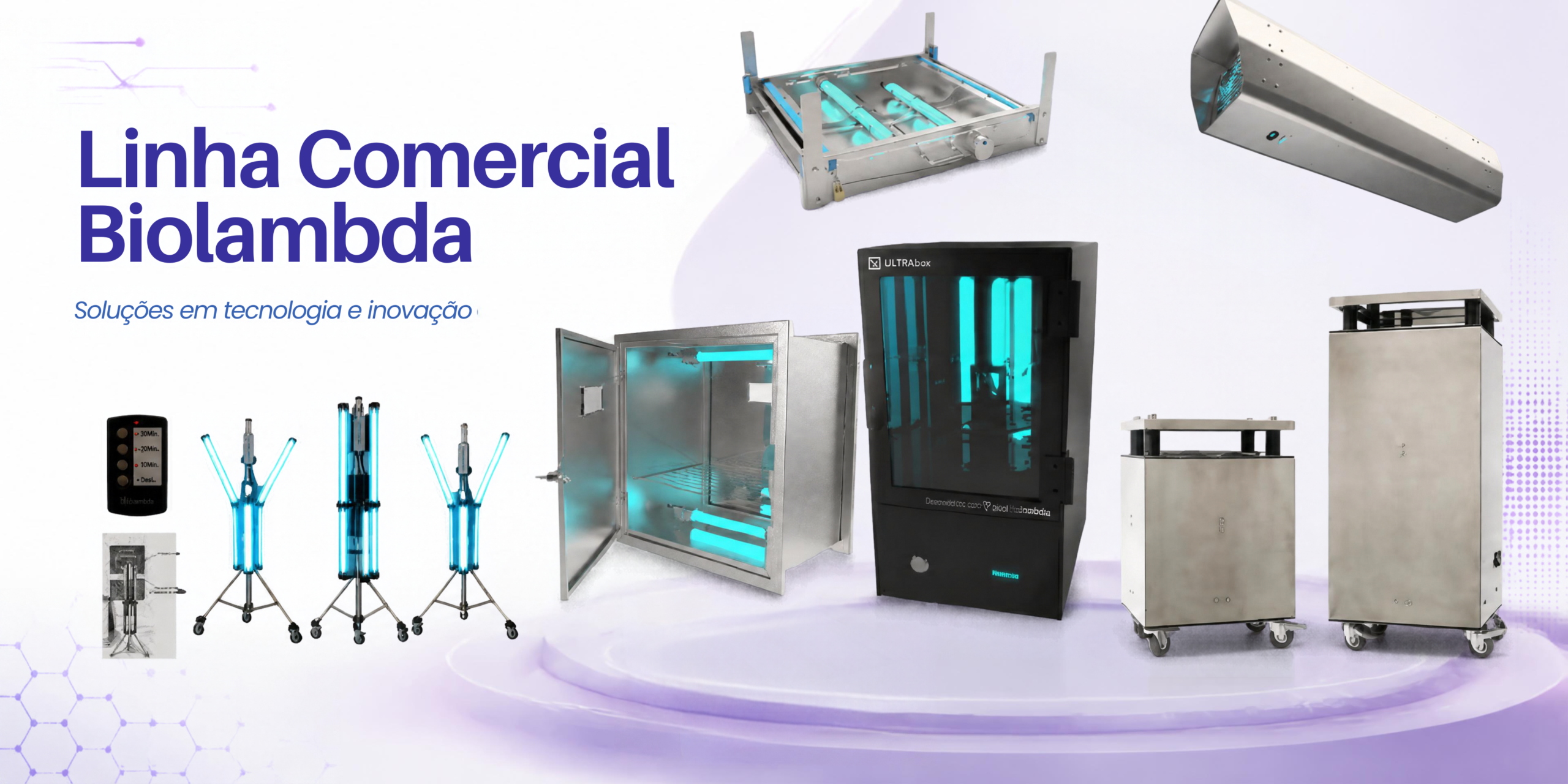 Banner comercial da BioLambda.